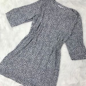 Foxcroft womens size 16W dress 3/4 sleeves v neck